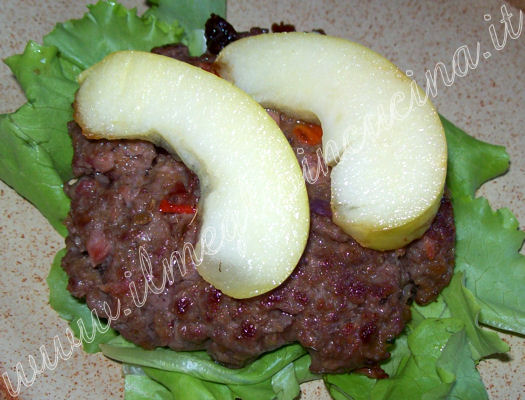 Hamburger agrodolce all'anice