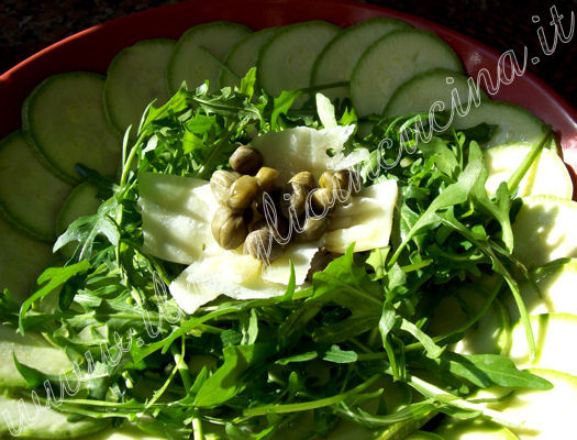 Carpaccio di zucchine