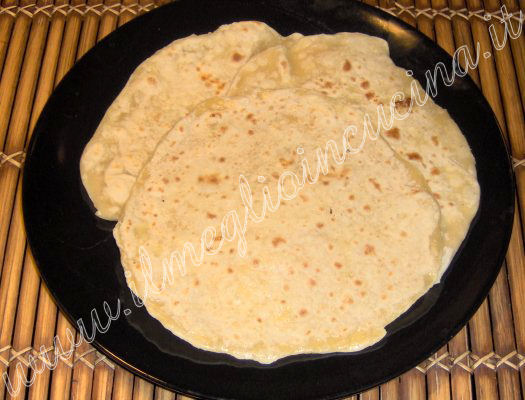 Chapati al formaggio