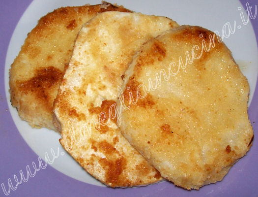 Cotolette di sedano rapa