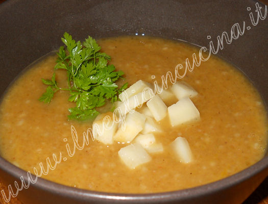 Crema di castagne e zucca