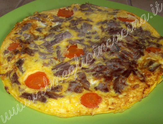 Frittata di carne in brodo