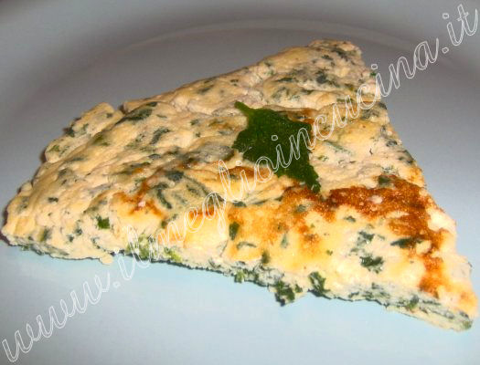 Frittata di ortiche e ricotta