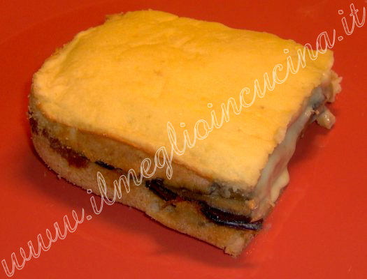 Gateau di patate e melanzane