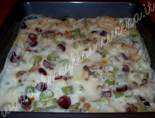Fennel gratin with Cranberries