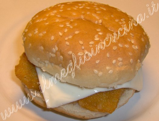 Hamburger di pesce