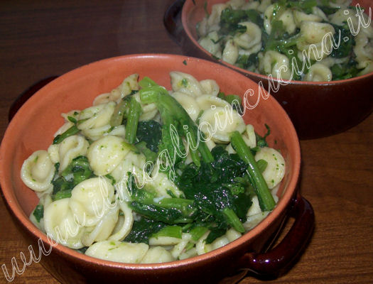 Orecchiette con cime di rapa