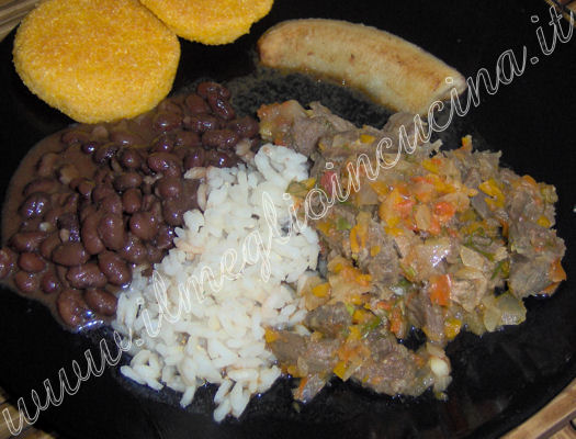 Pabellon criollo (Carne alla creola)