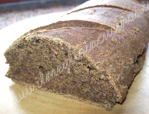 Millet Loaf with pesto