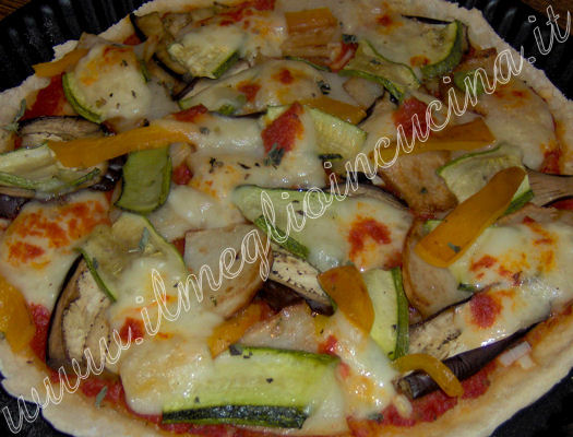 Pizza vegetariana