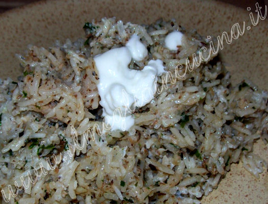 Riso basmati al cocco e erbe aromatiche