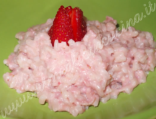 Strawberry and ham rice
