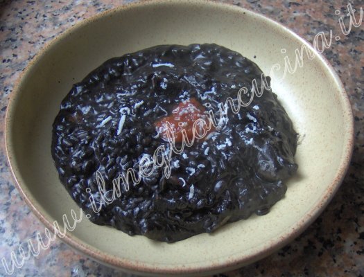 Risotto al nero di seppia