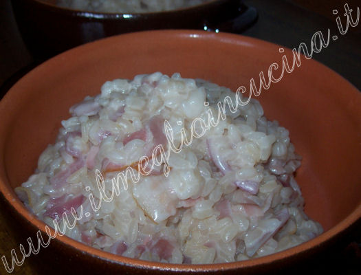 Risotto allo spumante