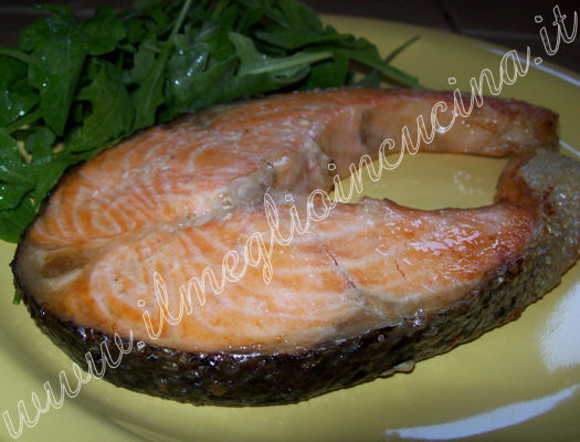 Salmone croccante