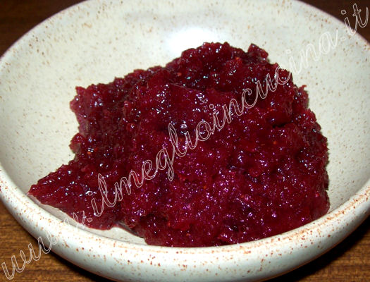 Salsa di cranberries