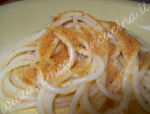 Spaghettini alla bottarga - Sardegna