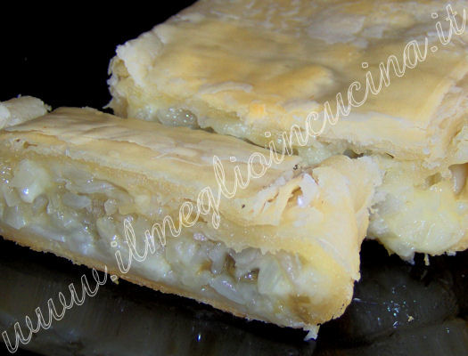 Strudel salato di cipolle