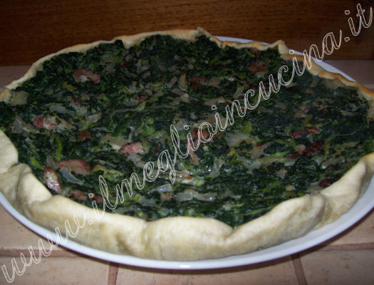 Torta salata di erbette