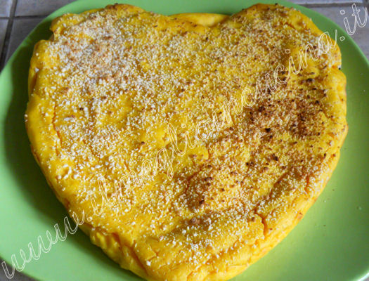 Tortino salato di zucca e ricotta