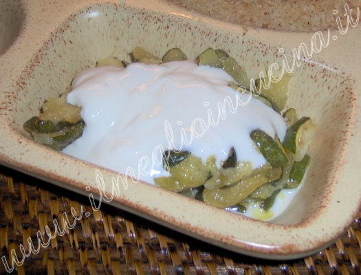 Zucchine allo yogurt