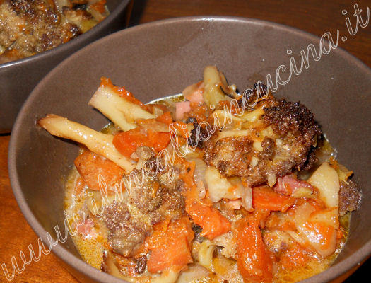 Zuppa di verdure arrosto